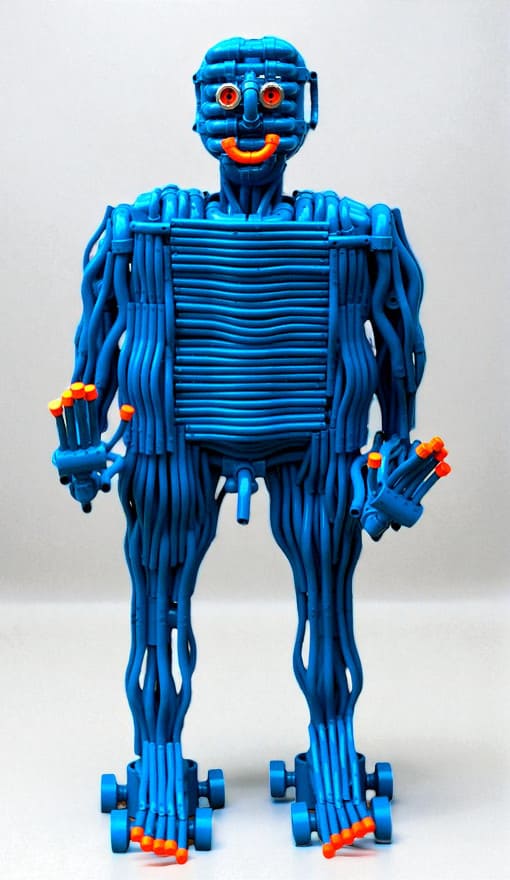 el hombre azul miguel muñoz martinez el maestro del color pintor y escultor colombiano
