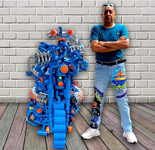 miguel muñoz martinez el maestro del color pintor y escultor colombiano